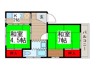 秋津マンションの物件間取画像